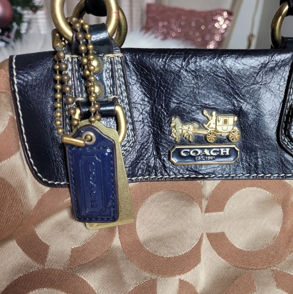 Coach Satchel purse - Picture 3 of 7